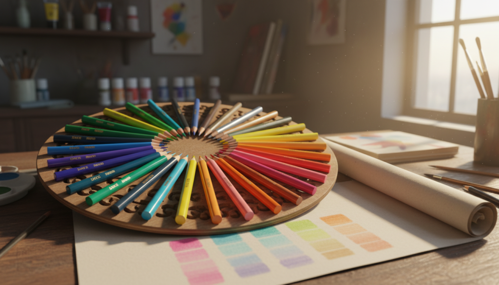 DOMS color pencils design features DOMS color pencils design features