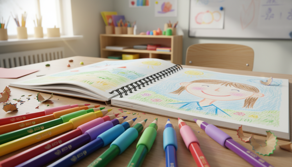 Features and benefits of rainbow pencils