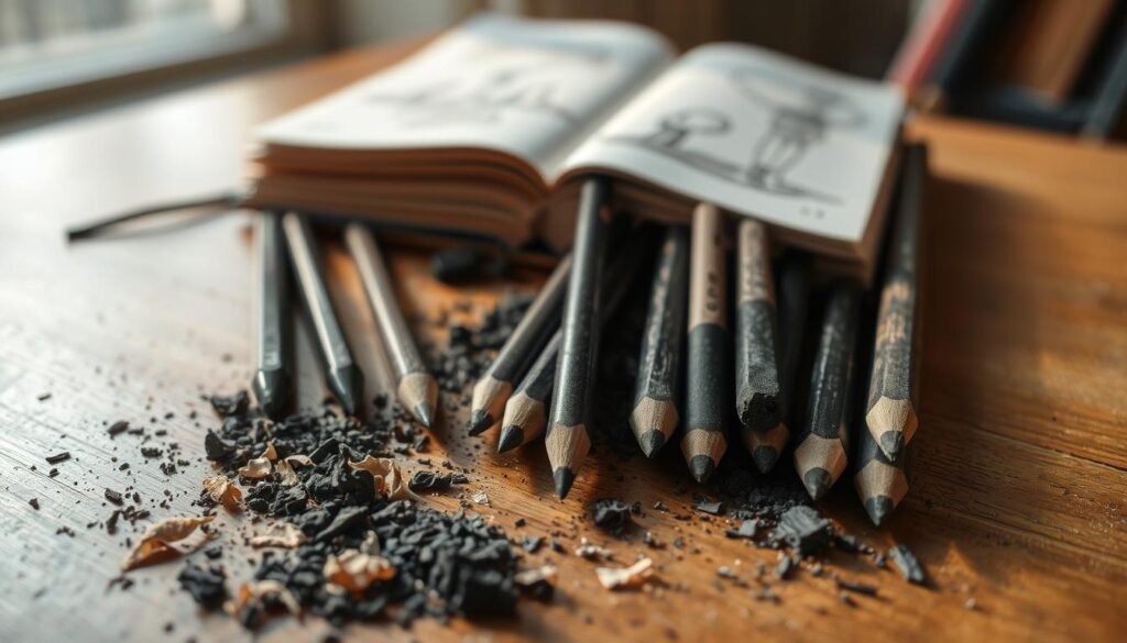 Graphite Pencils vs Charcoal Pencils