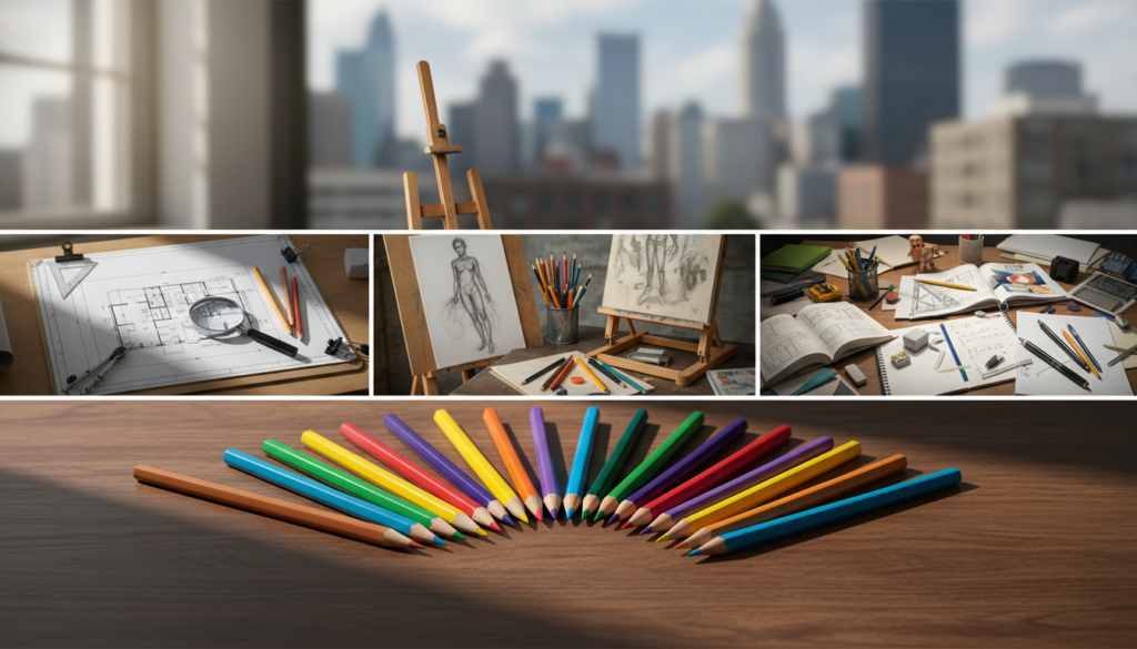 HB pencils across industries