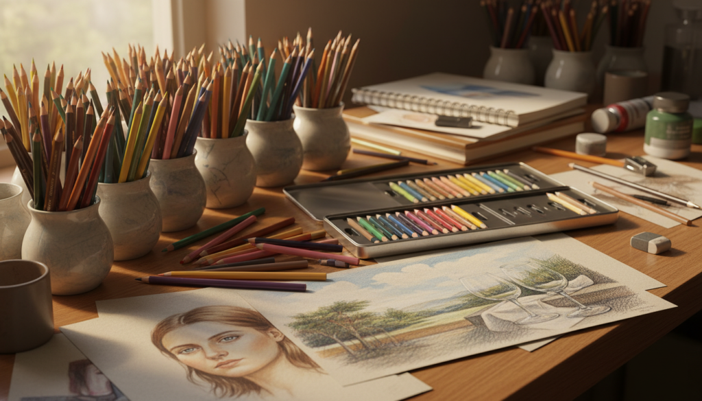 Polychromos artists pencils versatility