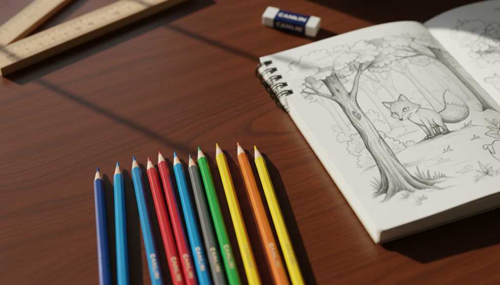 camlin pencil set