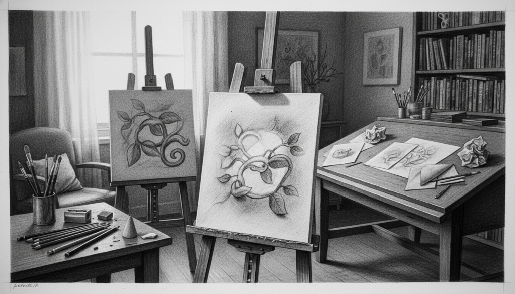 charcoal pencil drawing techniques