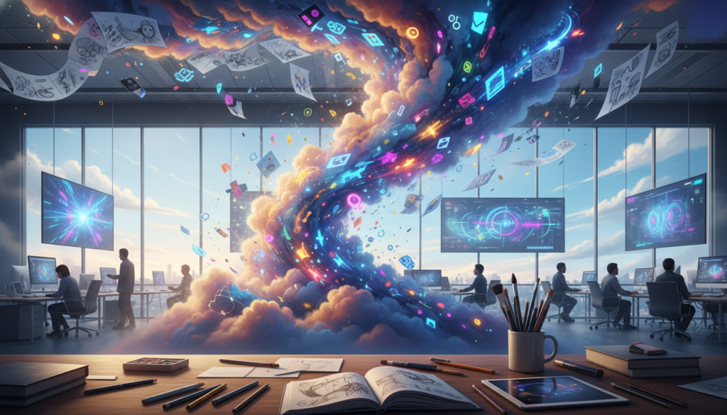 cloud-driven creative workflow