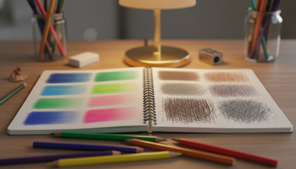 colored pencil shading exercises