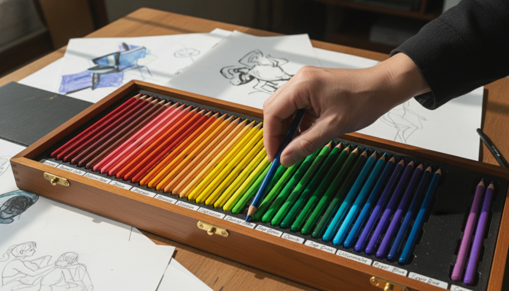 colour pencil box set colour pencil box set