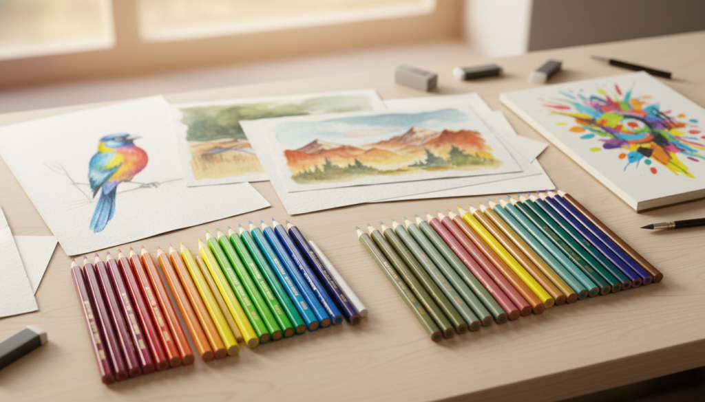 comparing art supplies quality