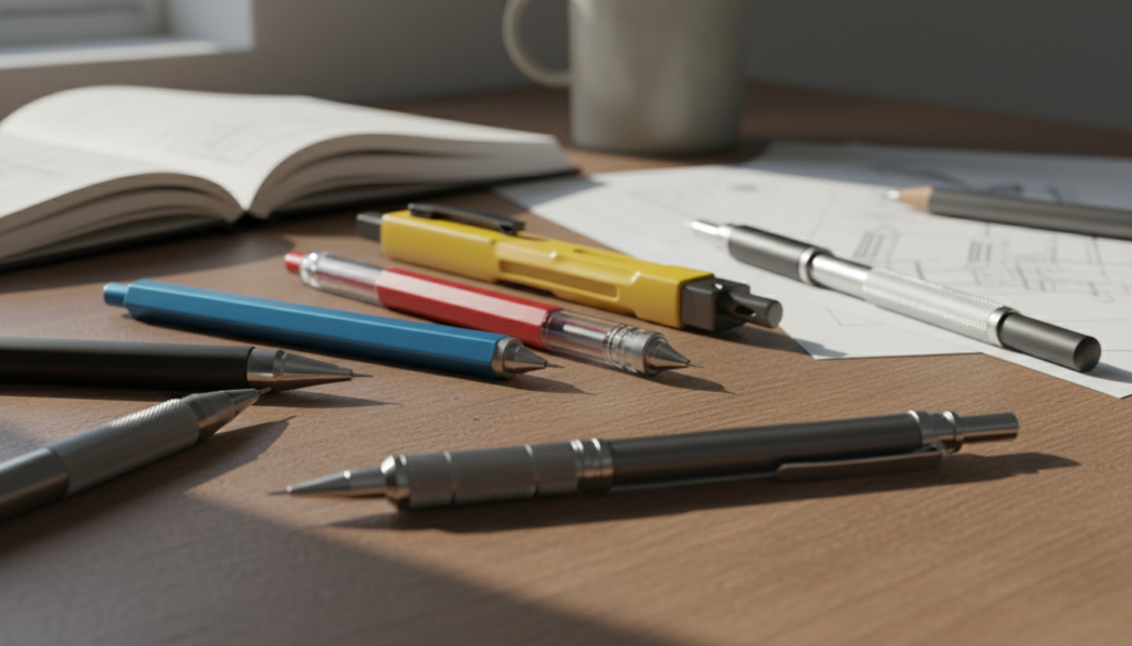 comparing mechanical pencils
