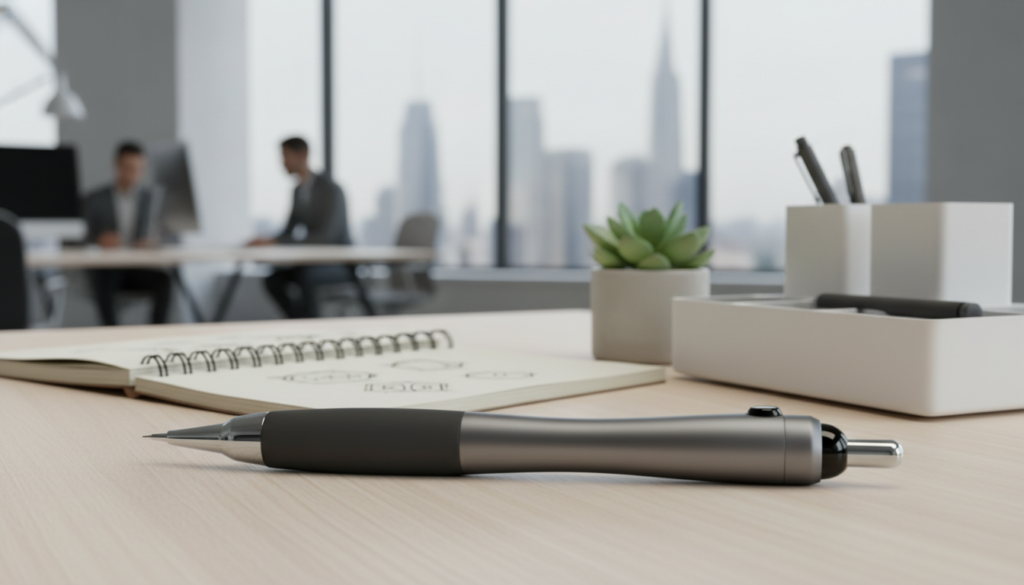 ergonomic mechanical pencil design