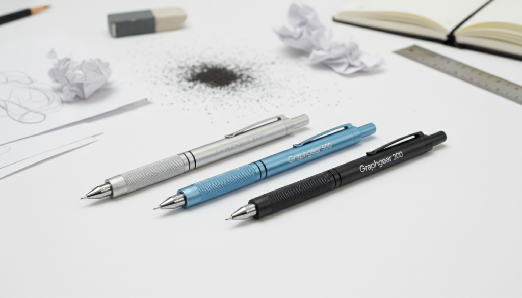 graphgear series mechanical pencil comparison