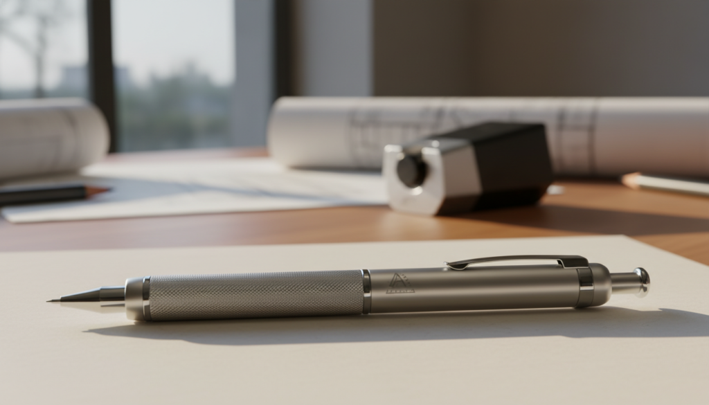 metal grip mechanical pencil design