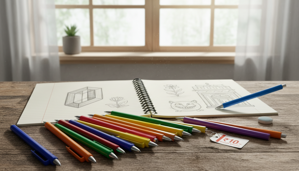 pen pencil 10 rupees