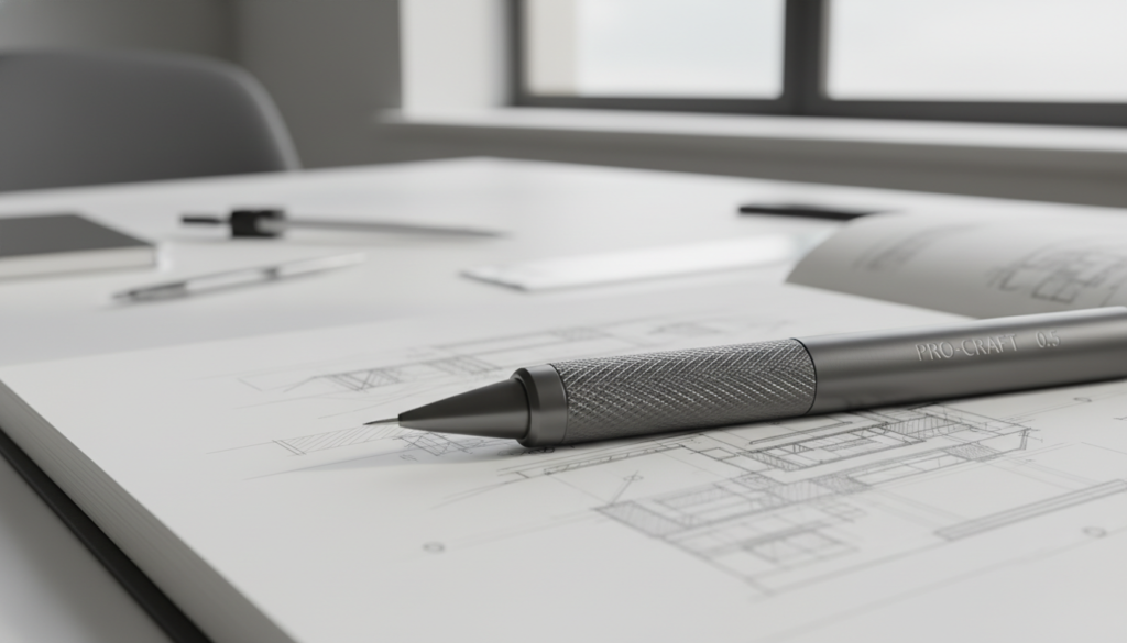 precision mechanical pencil for detailed work