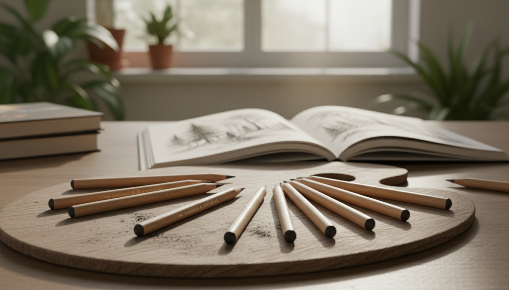 sustainable charcoal pencil features