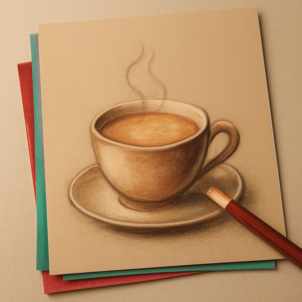 Mastering Colored Pencil Drawing On Toned Paper A Step By Step Guide 1