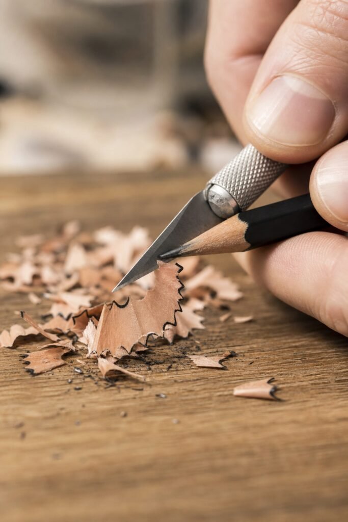How To Sharpen A Pencil Without Breaking 1 683x1024