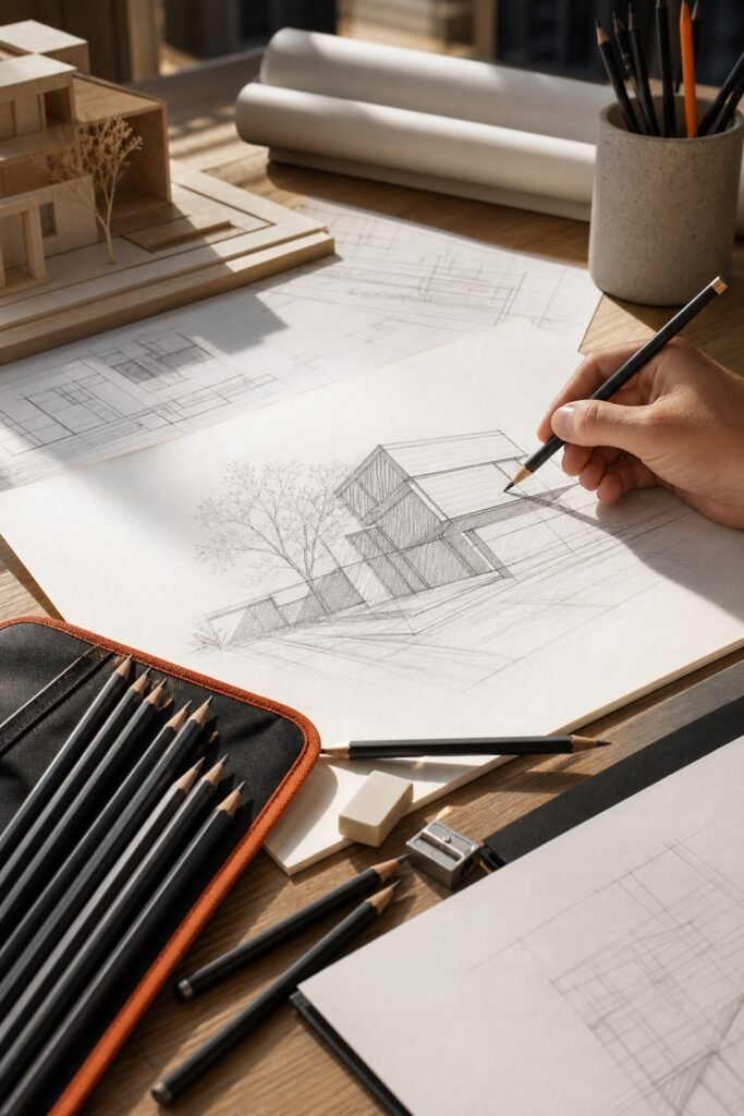 Drawing Pencils For Architectural Rendering Price 1 683x1024