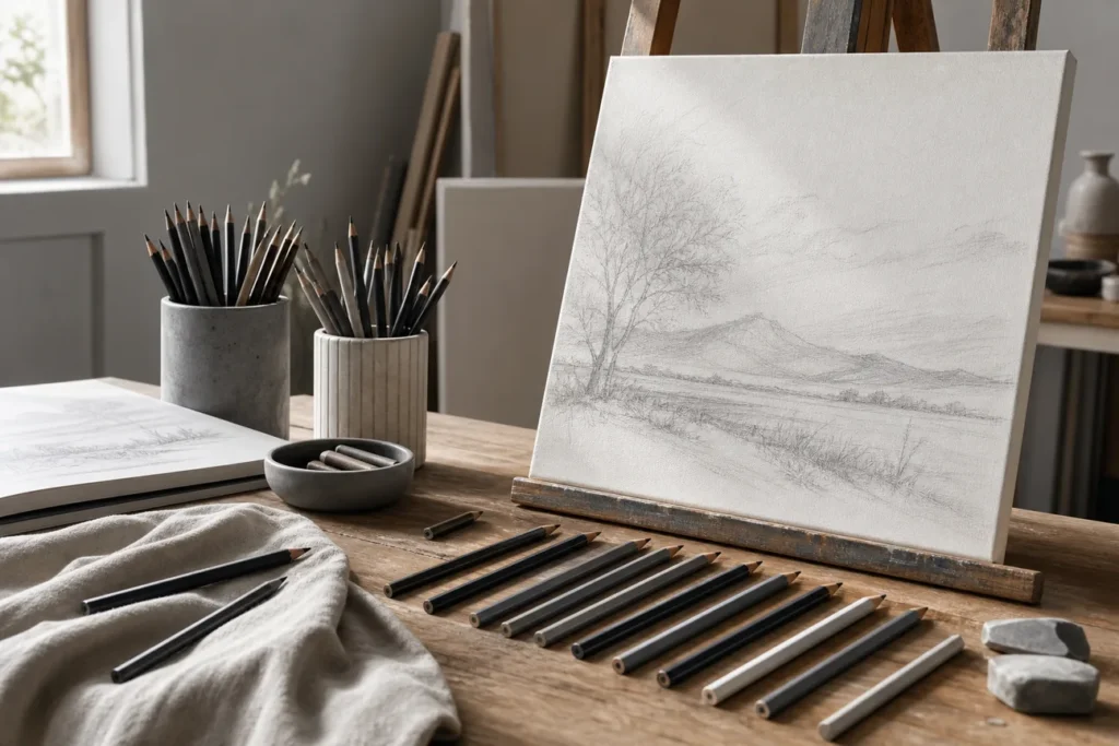 Best Drawing Pencils For Canvas Art Listicle 00 Feature Image Article 71447 50ed1d8c9c8669bf658c