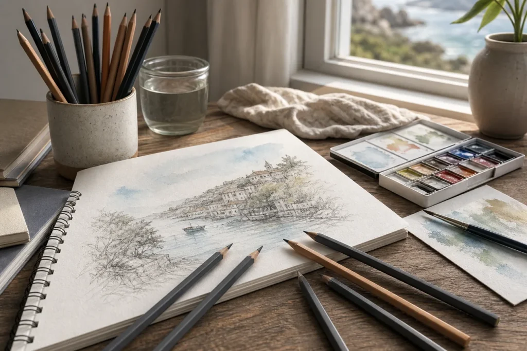 Best Pencils For Watercolor Sketching Listicle 00 Feature Image Article 69642 Cc64b0a700286936dee6