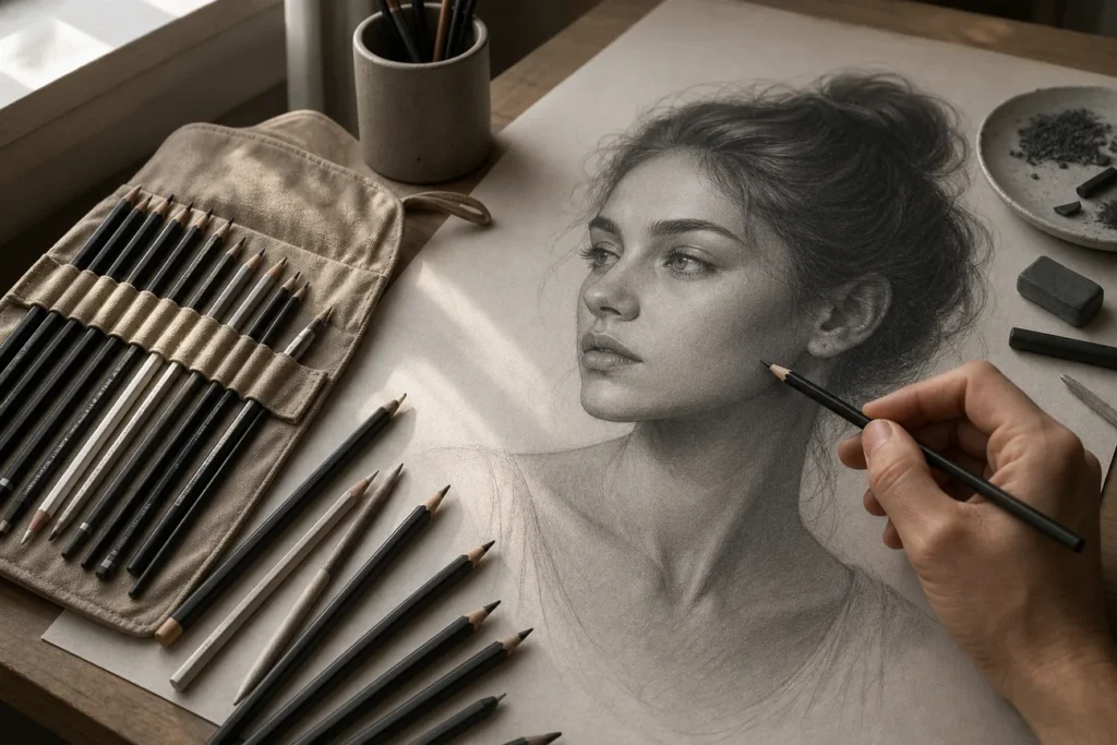 Best Portrait Shading Pencils For Artists Listicle 00 Feature Image Article 71655 Bdbbe547cf7658479e16