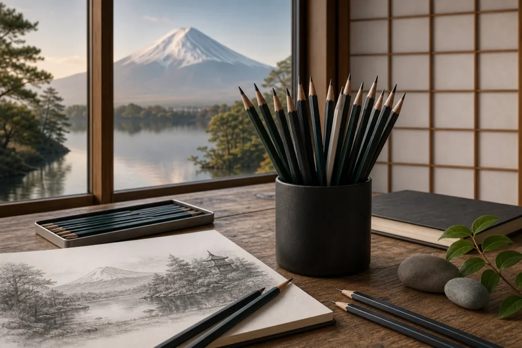 Buy Japanese Graphite Drawing Pencils Online Listicle 00 Feature Image Article 71351 Fe28961c3330aab469c8