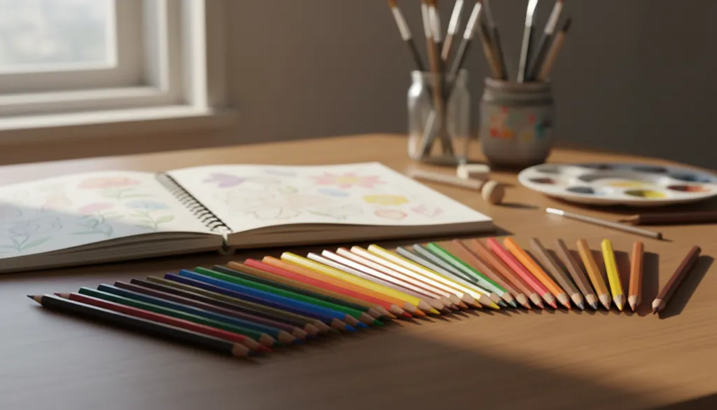 48 shades colour pencils