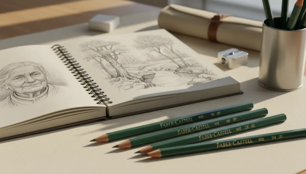 Castell 9000 graphite pencils for artists