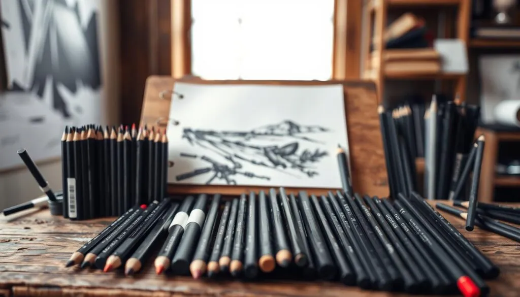 Comparing top charcoal pencil brands