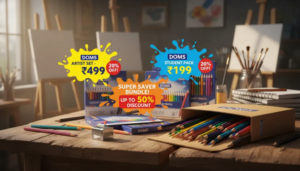 Competitive pricing for art supplies