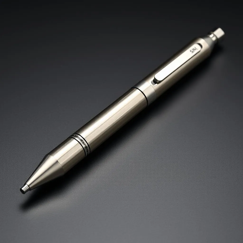 Metal mechanical pencil with premium finish for professional use