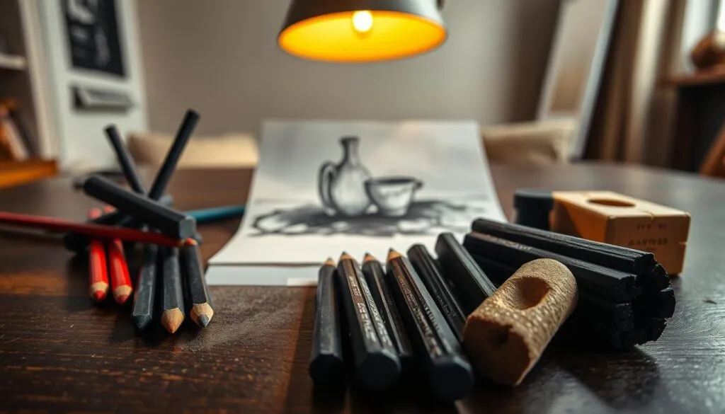 Pitt Artist charcoal set for sketching