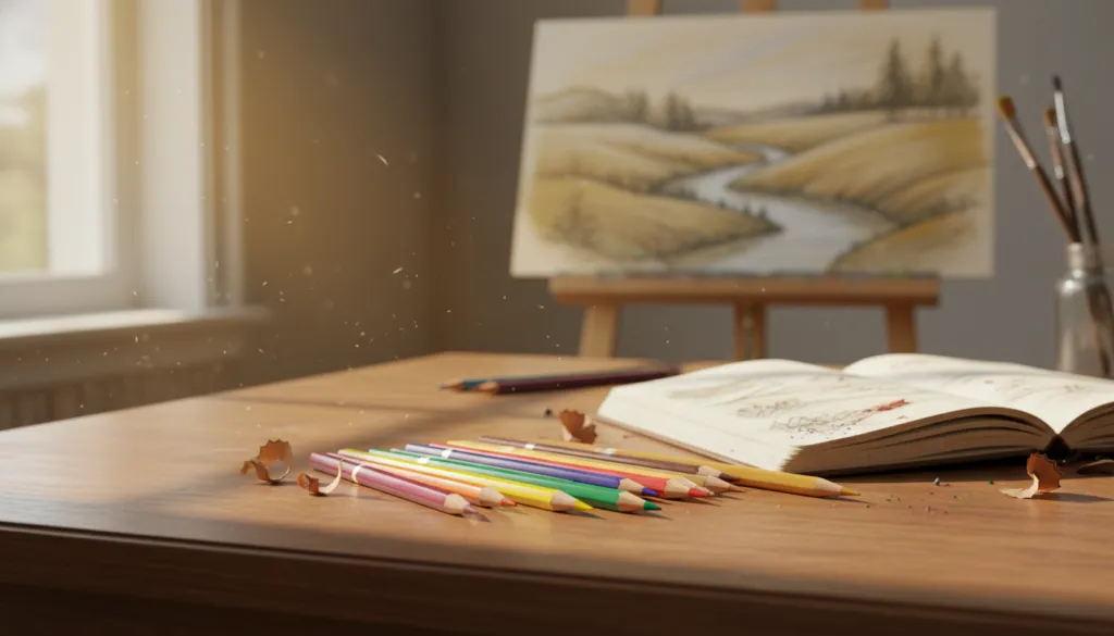 artist pencil colours