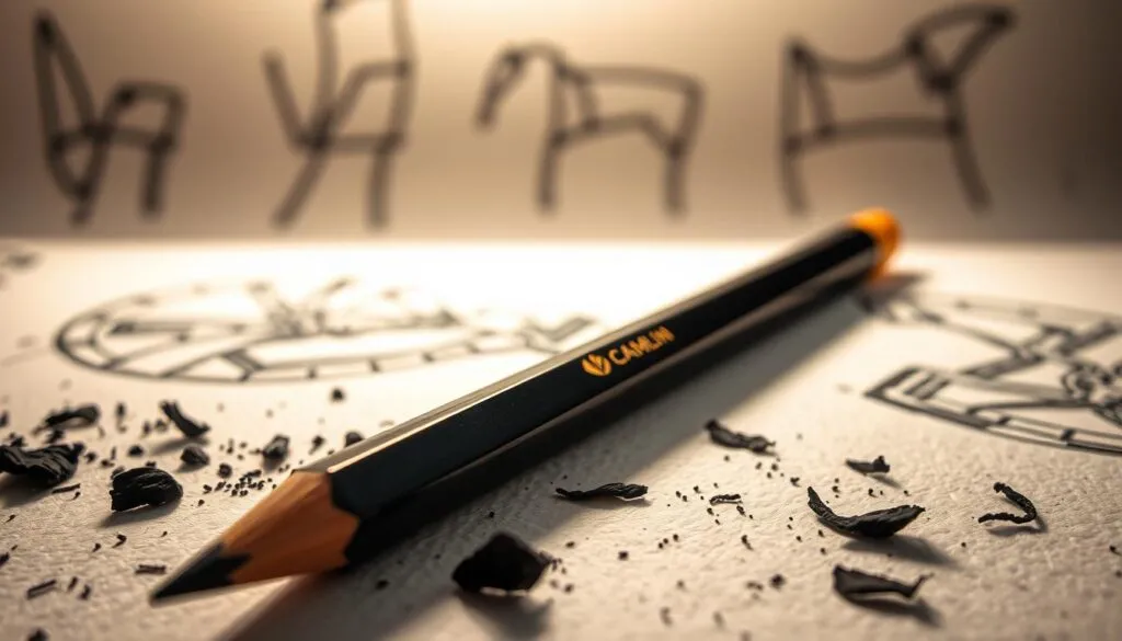 charcoal pencil camlin