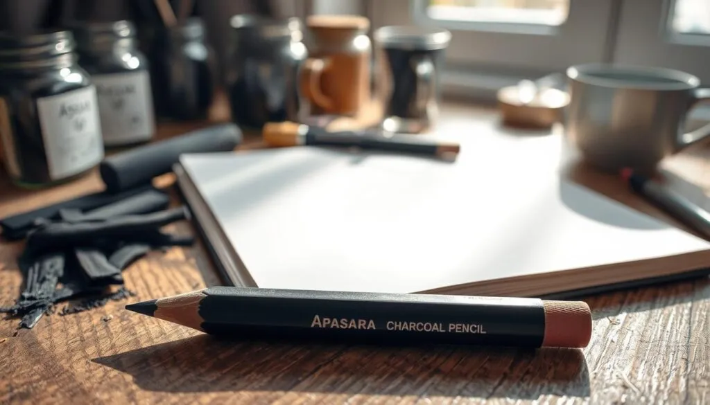 charcoal pencil performance testing