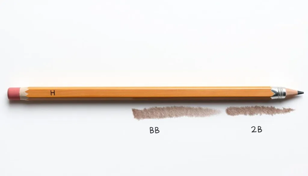 graphite pencil grading scale hardness softness