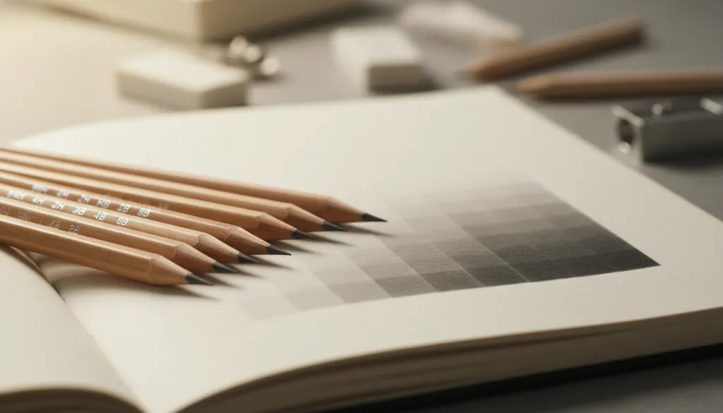 key features of professional drawing pencils