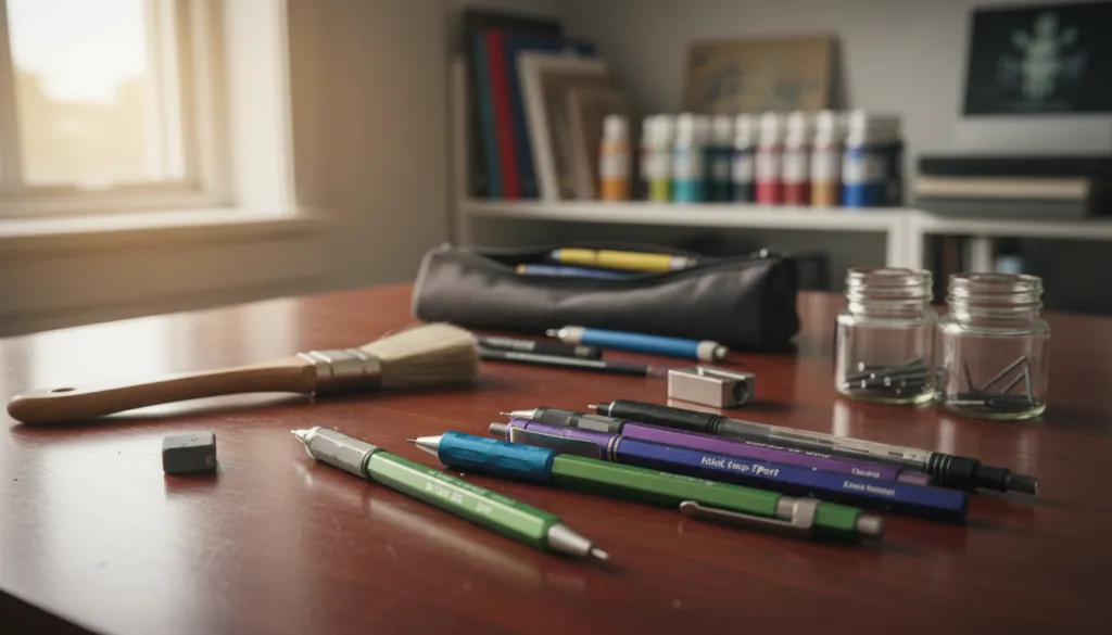 maintaining mechanical pencils cleaning storage