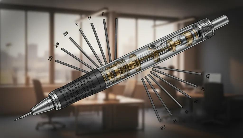 mechanical pencil design features mechanical pencil design features