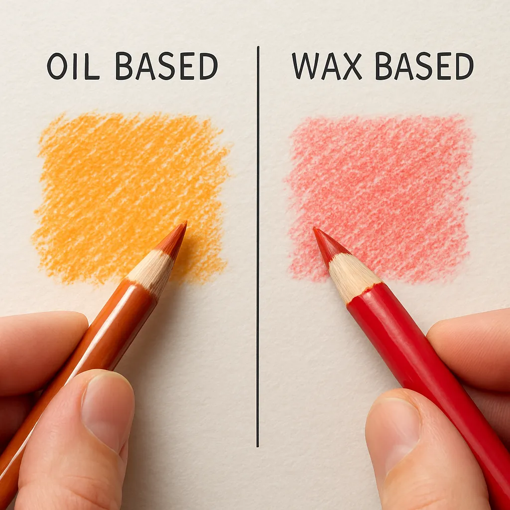 Oil Based Vs Wax Based Colored Pencils A Detailed Comparison For Artists 1