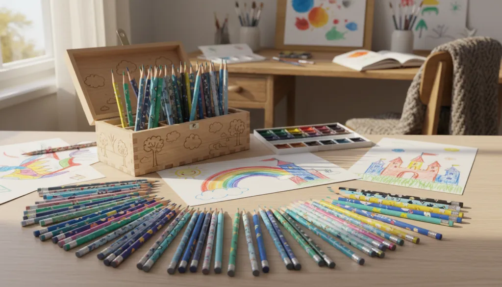 personalized pencil creativity kids