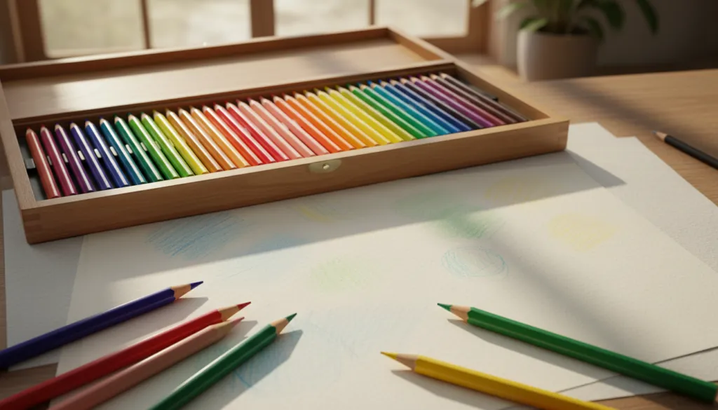 quality colored pencils and paper for drawing