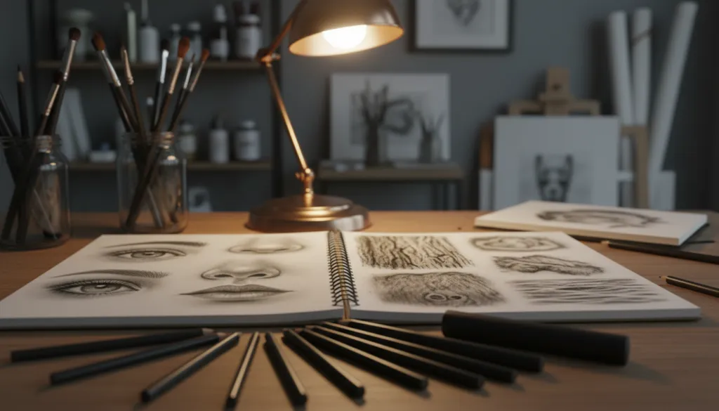 soft charcoal pencil