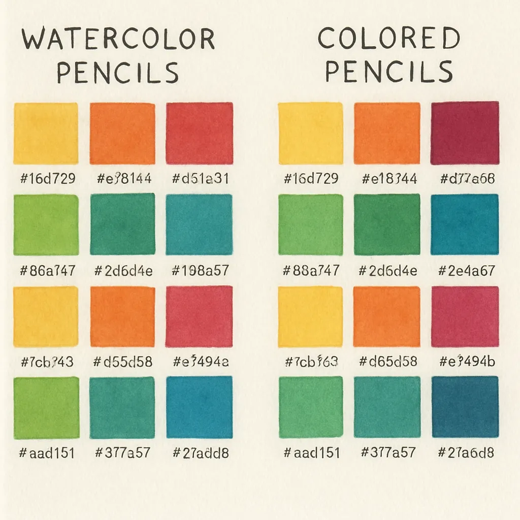 Watercolor Pencils Vs Colored Pencils Which Tool Suits Your Art In 2026 1