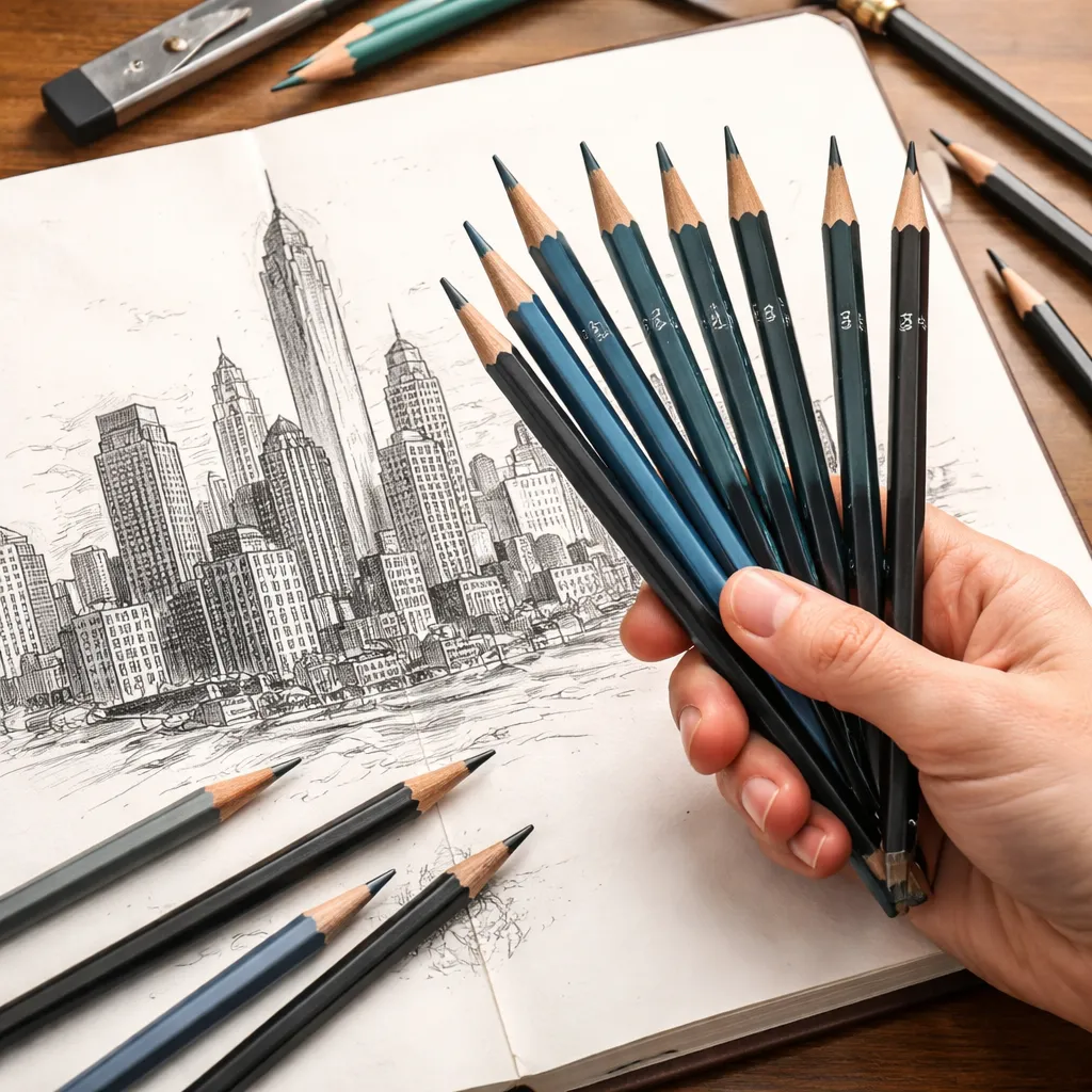 Best Pencils For Sketching Cityscapes 1