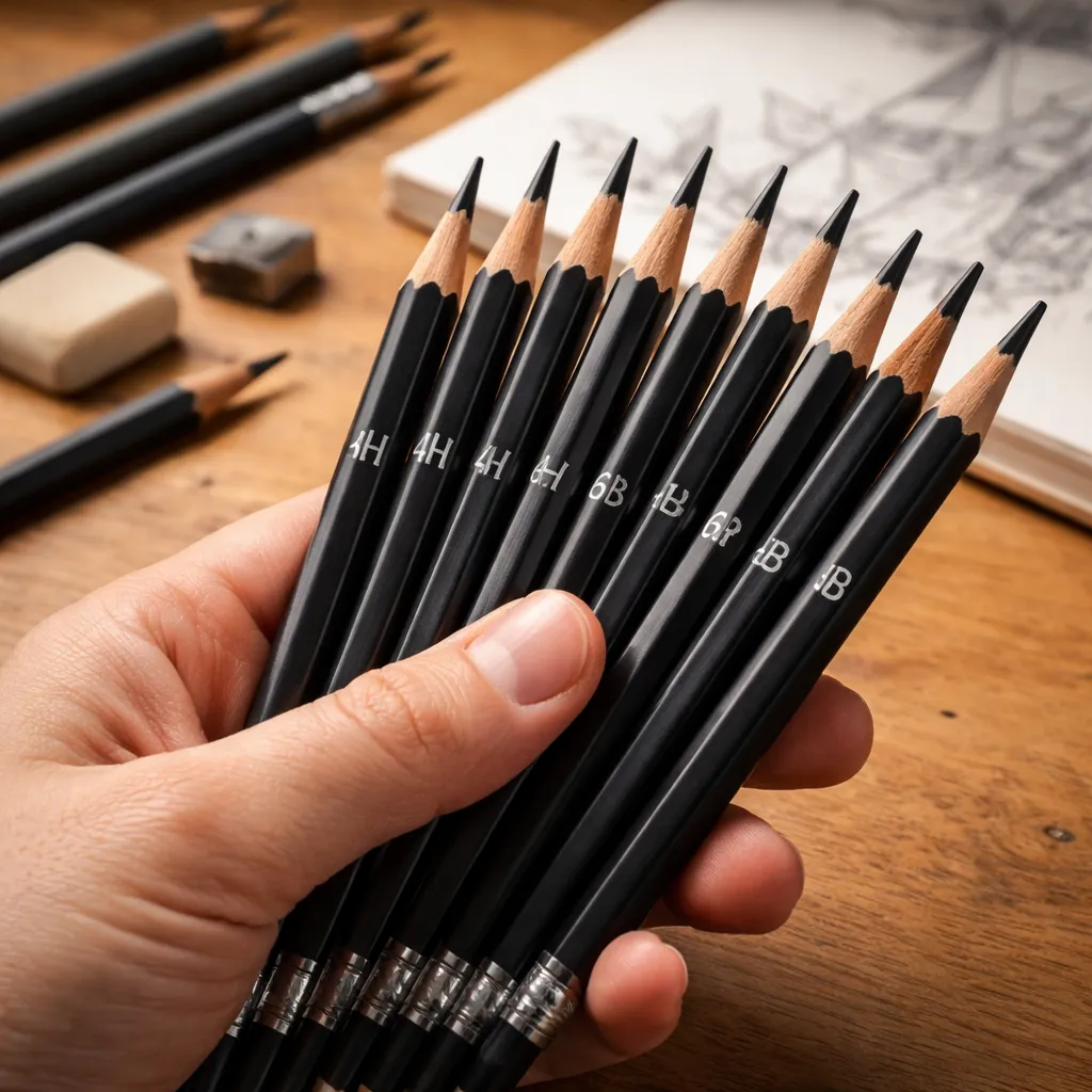Pencil Tips For Detailed Line Work 1