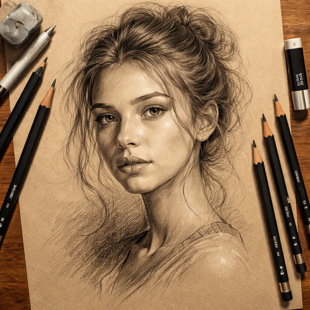 Best Pencils For Sketching Portraits On Toned Paper 1
