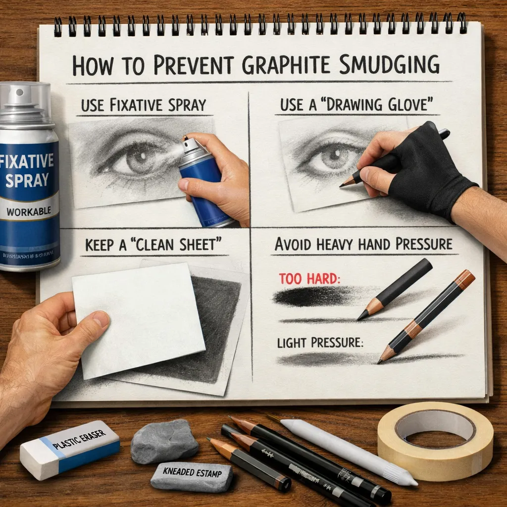 How To Prevent Graphite Smudging 1