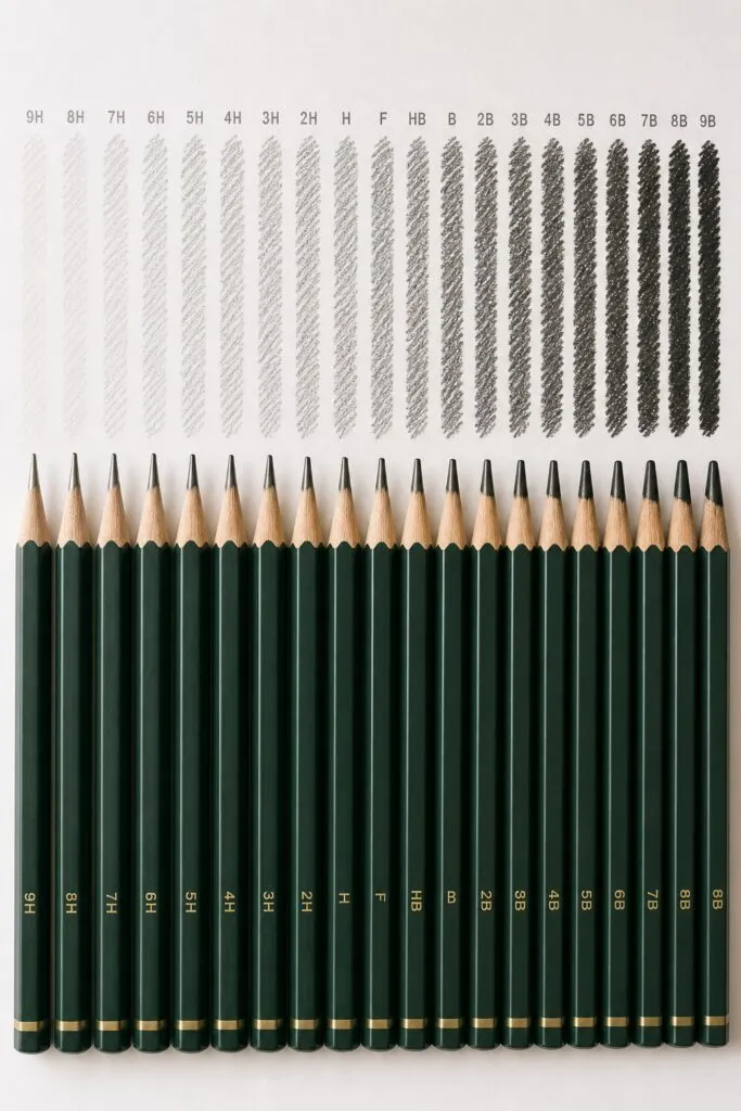 Pencil Grade For Fine Shading 1