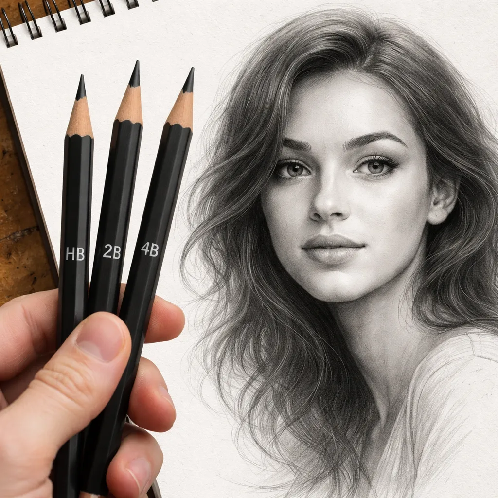 Affordable Drawing Pencils For Portrait Shading 1