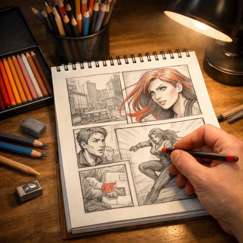 best-colored-pencils-for-comic-shading-1 - drawing-pencils.com Best Colored Pencils For Comic Shading 1